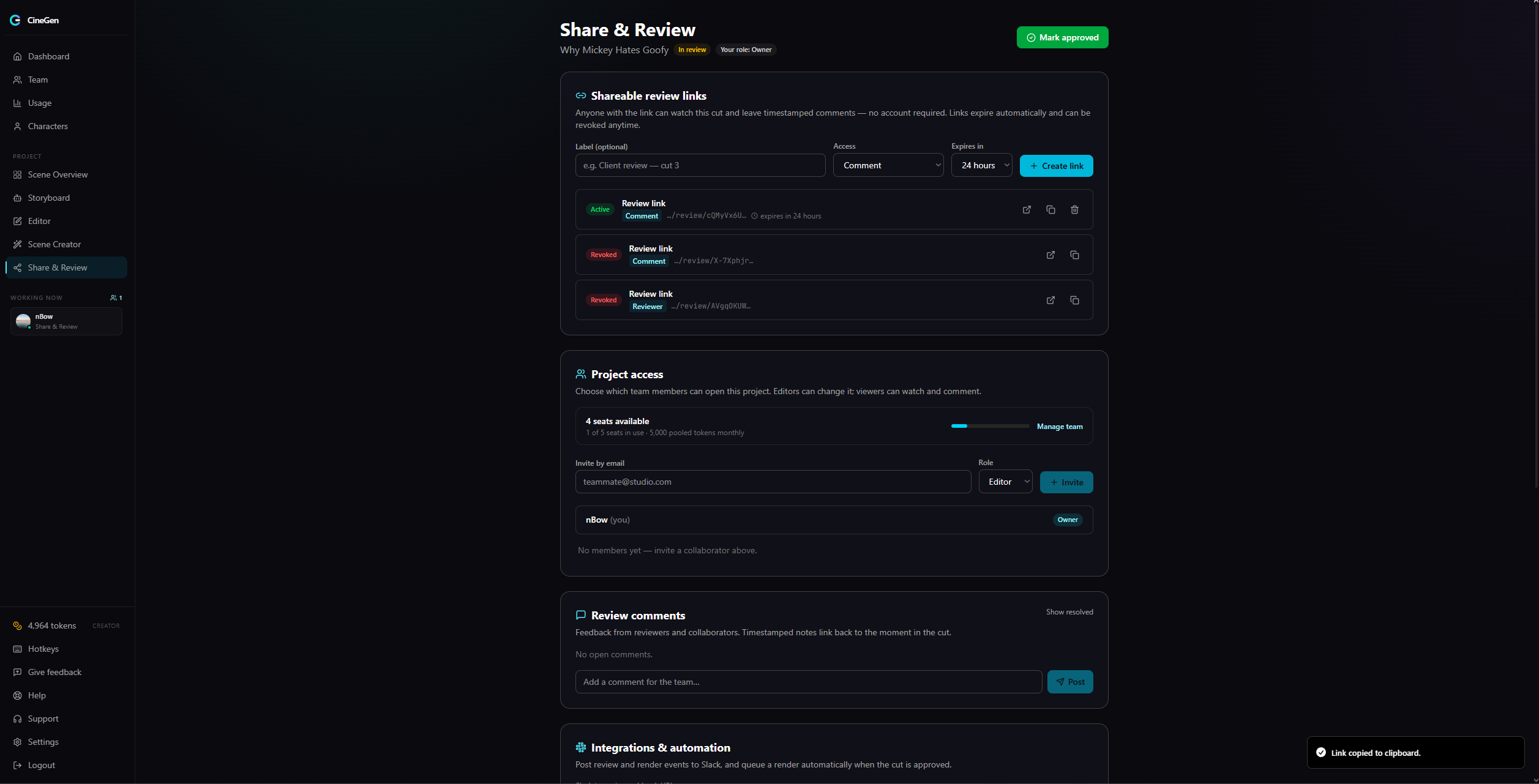 Share and review